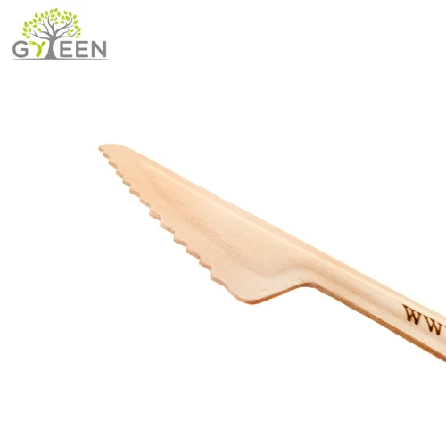 Umweltfreundliches Einweg-Holzbesteck Set-165mm