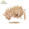 Horquilla de madera desechable biodegradable ecológica