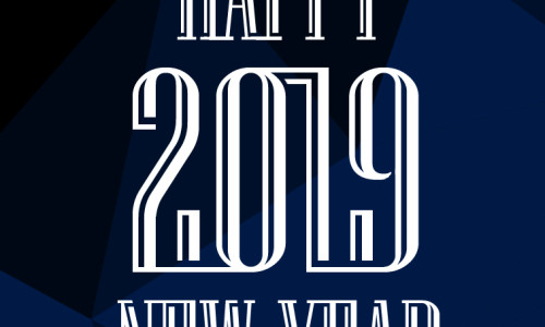 Happy New Year,2019!