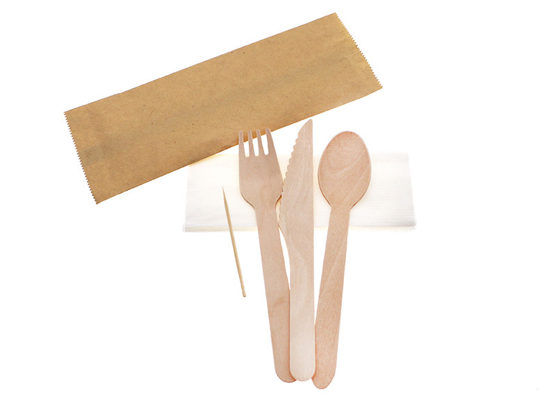 Tableware Set,Tableware Kit,Wooden Tableware Set,Disposable Wooden Cutlery Set,Wooden Cutlery Set For Food Catering,Birch Material Cutlery Kit,Cutlery Kit,Knife Spoon Fork Set