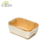 Molde para hornear de madera desechable biodegradable ecológico