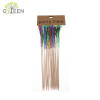 Pincho decorativo de madera desechable respetuoso del medio ambiente / cóctel pincho - Color
