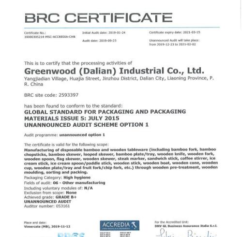 BRC Сертификация