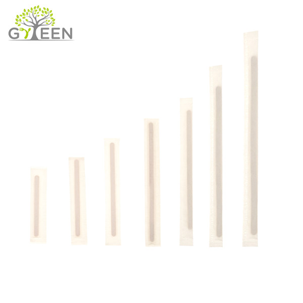 Eco-Friendly Coffee & Drink Wooden Stirrers with Single Wrapped