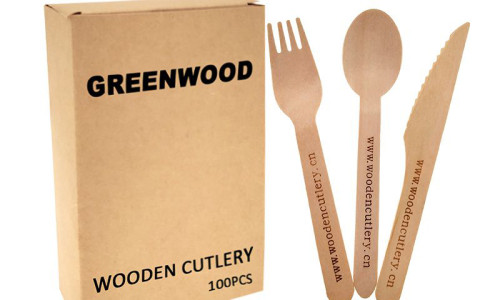 Holzbesteck ist eine bessere Alternative zu Plastikbesteck