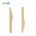 Cubiertos de madera desechables de 160 mm | Cuchillo de Madera Natural Biodegradable| Cuchillos compostables ecológicos