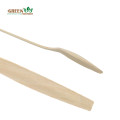 Cubiertos de madera desechables de 147 mm | Spork de madera biodegradable natural compostable ecológico