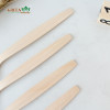 Cubiertos de madera desechables de 147 mm | Spork de madera biodegradable natural compostable ecológico