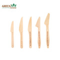 Environmentally Friendly Disposable Wooden Cutlery 100pcs in Paper Bag