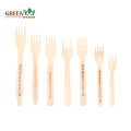 Environmentally Friendly Disposable Wooden Cutlery 100pcs in Paper Bag
