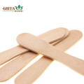 Compostable Ice Cream Spoon Biodegradable Disposable Wooden Ice Cream Spoon