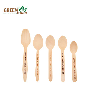 Eco-Friendly Biodegradable Disposable Wooden Spoon