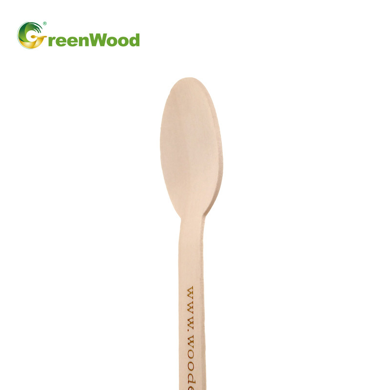 Wooden Spoon, Disposable Wooden Spoon,Eco-Friendly Biodegradable Disposable Wooden Spoon,Customized Birch Spoon,Private Label Wooden Spoon