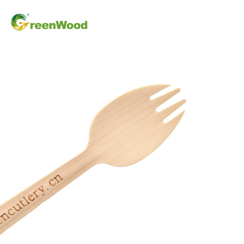 Eco-Friendly Biodegradable Wooden Spork,Disposable Wooden Spork,Wooden Spork,Wooden Spork Made in Chinese Factories