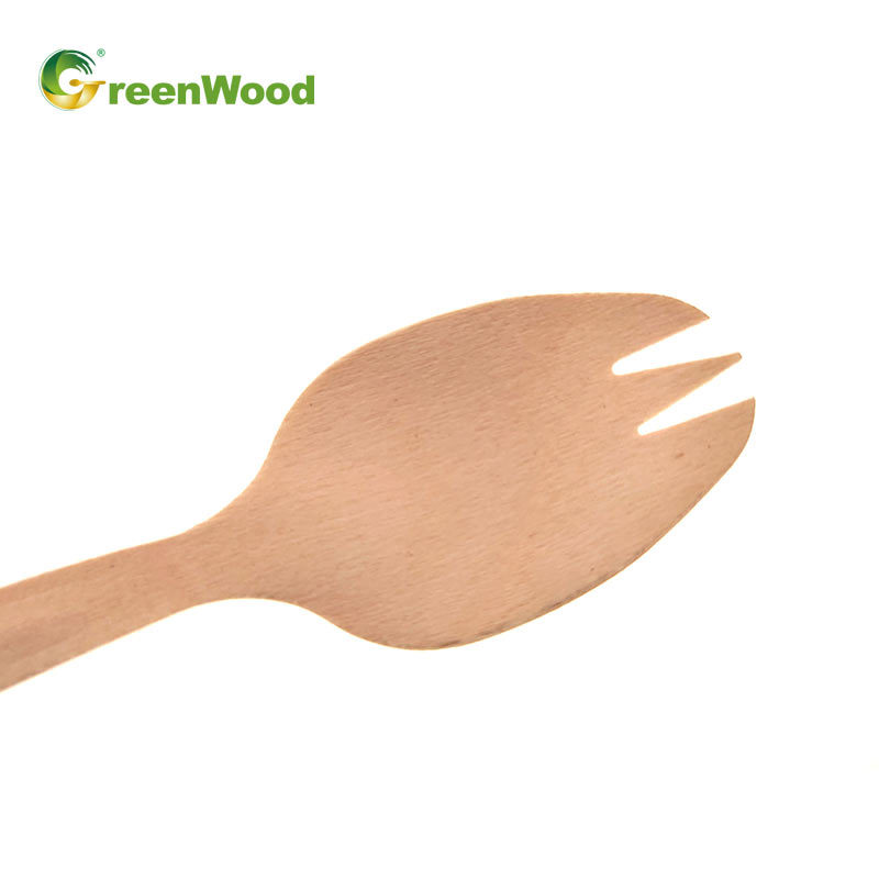 Eco-Friendly Biodegradable Wooden Spork,Disposable Wooden Spork,Wooden Spork,Wooden Spork Made in Chinese Factories