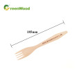 Birch Fork Eco-Friendly Biodegradable Disposable Wooden Fork Customized LOGO Fork Private Label