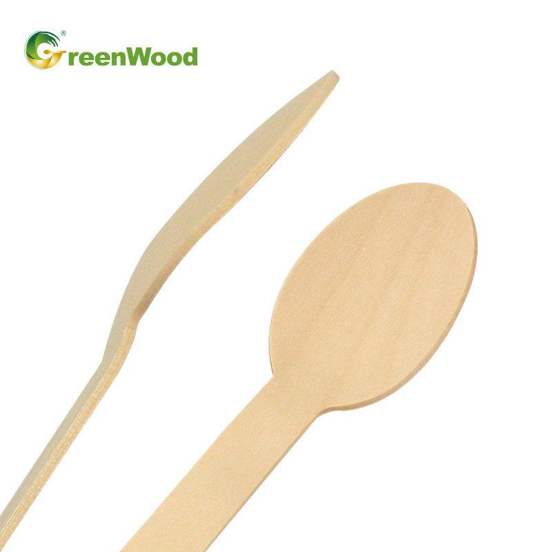 160mm Wooden Spoon,Birch Spoon,Biodegradable Disposable Wooden Spoon,Wooden Spoon Customized,Eco-Friendly Wooden Spoon,Wooden Spoon Private Label