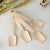 95mm Small Ice Cream Wooden Spoon Eco-Friendly Biodegradable Disposable | Ice Cream Spoon