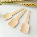 70mm Small Disposable Wooden Spoon | Environmentally Friendly Biodegradable Ice Cream Spoon