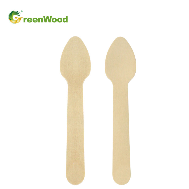 Ice Cream Spoon,96mm Wooden Ice Cream Spoon,Small Disposable Ice Cream Spoon,Environmentally Wooden Spoon,Friendly Biodegradable Wooden Spoon,Wooden Spoon Wholesale,Wooden Spoon Ice Cream