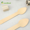 96mm Small Disposable Wooden Spoon | Environmentally Friendly Biodegradable Wooden Ice Cream Spoon Wholesale