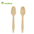 185mm Disposable Wooden Spoon Eco-Friendly Biodegradable Wooden Spoon For Food/Dessert