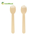 140mm Disposable Wooden Cutlery| Eco-friendly Compostable Natural Biodegradable Wooden Spork