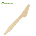 185mm Disposable Wooden Cutlery | Natural Biodegradable Wooden Knife| Eco-friendly Compostable Knives
