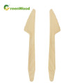 165mm Disposable Wooden Cutlery With Raised Handle | Natural Biodegradable Wooden Knife| Eco-friendly Compostable Knives