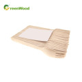 PE Film Shrink Packed Disposable Wooden Cutlery Set of 24PCS Assorted Wooden Tableware Set