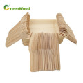 Disposable Wooden Cutlery and Plates Set 100% Natural Compostable Biodegradable Wooden Tableware
