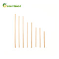 Eco-Friendly Disposable Wooden Coffee Stirrers with Box For Retail Packaging