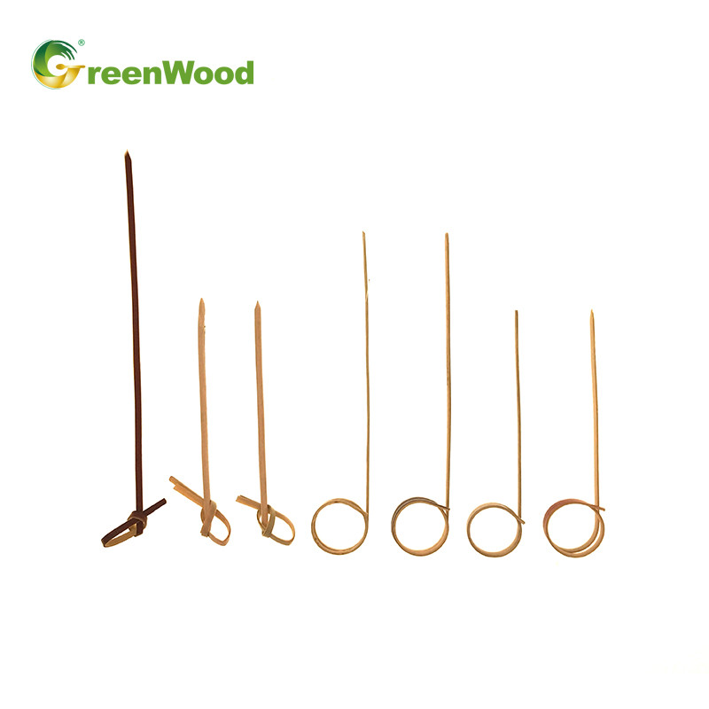 Eco-Friendly Bamboo Knot Skewer Sticks Bamboo Fruit Skewer Wholesale ...