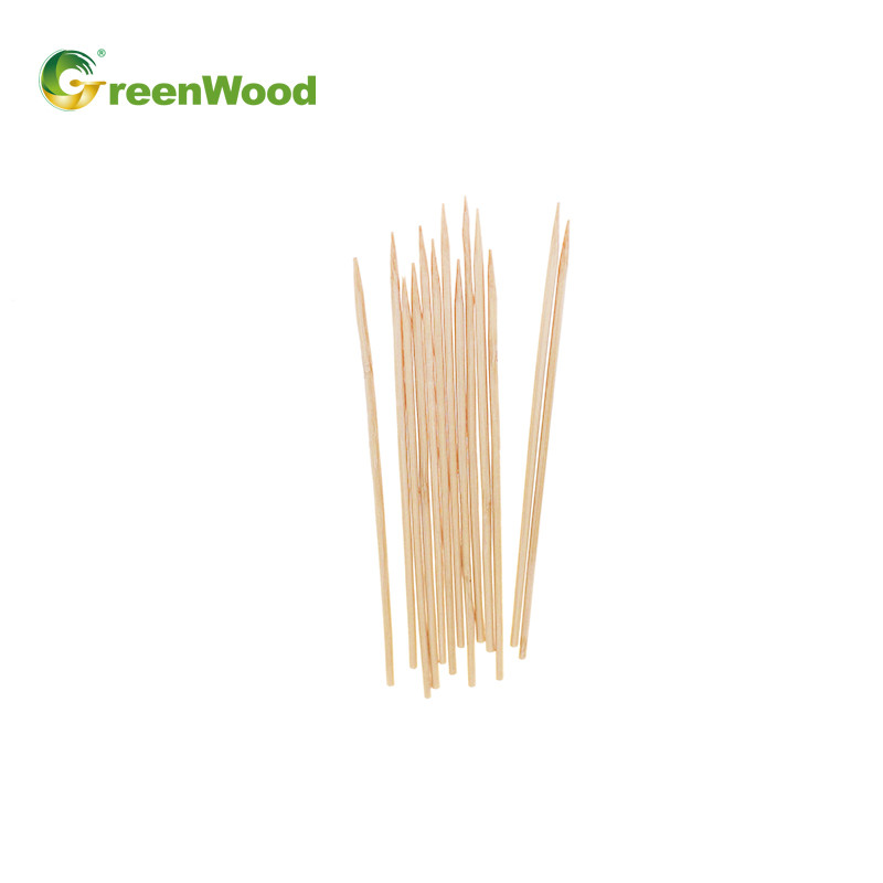Bamboo Skewer EcoFriendly Round Bamboo BBQ Stick Wholesale Marshmallow