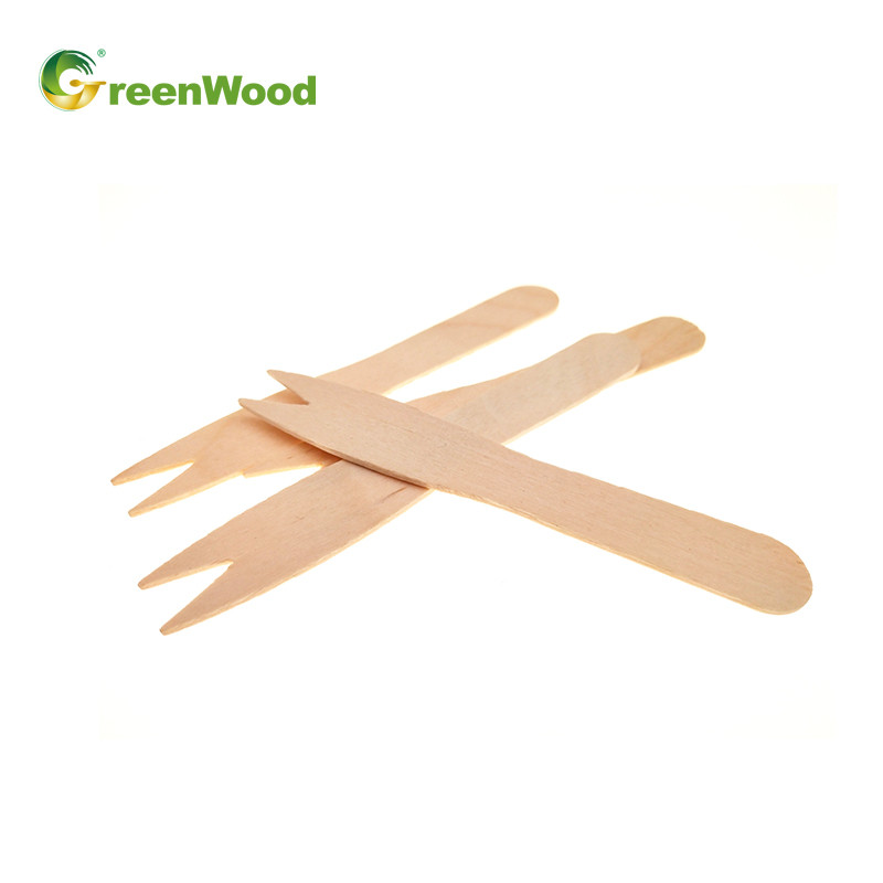 Eco-Friendly Biodegradable Disposable Wooden Fruit Fork,Wooden Cake Fork,Wooden Chip Fork,Wooden Food Picks,Wooden Fork