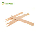Eco-Friendly Biodegradable Disposable Wooden Fruit Fork for Party Use