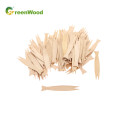 Eco-Friendly Biodegradable Disposable Wooden Fruit Fork for Party Use Wooden Cake Fork Chip Fork