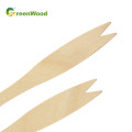 Wholesale Disposable Wooden Fruit Fork - 140mm