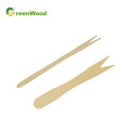 Eco-Friendly Compostable Disposable Wooden Fruit Fork - 85mm