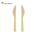 170mm - Disposable Bamboo Knife for Take-out | Bamboo Serrated Table Knife Wholesale Manufacturer