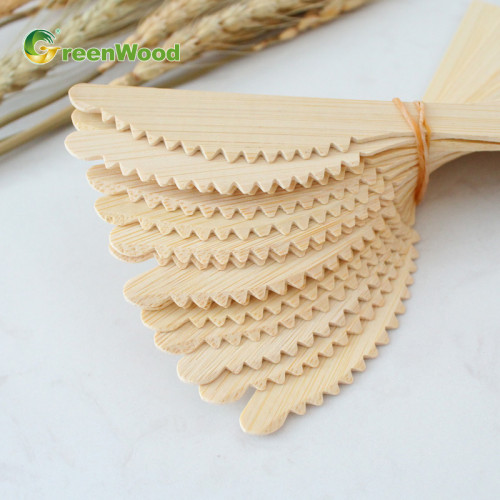 Одноразовый бамбуковый нож на вынос - 170 мм | Бамбуковые столовые приборы Китай производитель для оптовой продажи