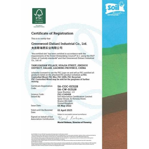 FSC Certificate