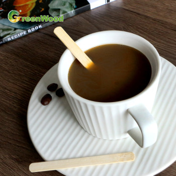 Wholesale Eco-Friendly Bamboo Stir Sticks for Vending Machines Biodegradable |Coffee Stirrers