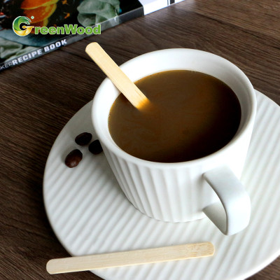 Wholesale Eco-Friendly Bamboo Stir Sticks for Vending Machines Biodegradable |Coffee Stirrers