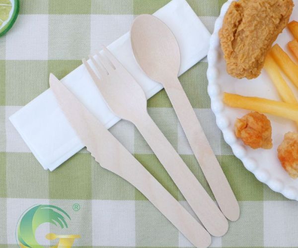 Greenwood Disposable Wooden Cutlery Manufacturer Disposable Wooden