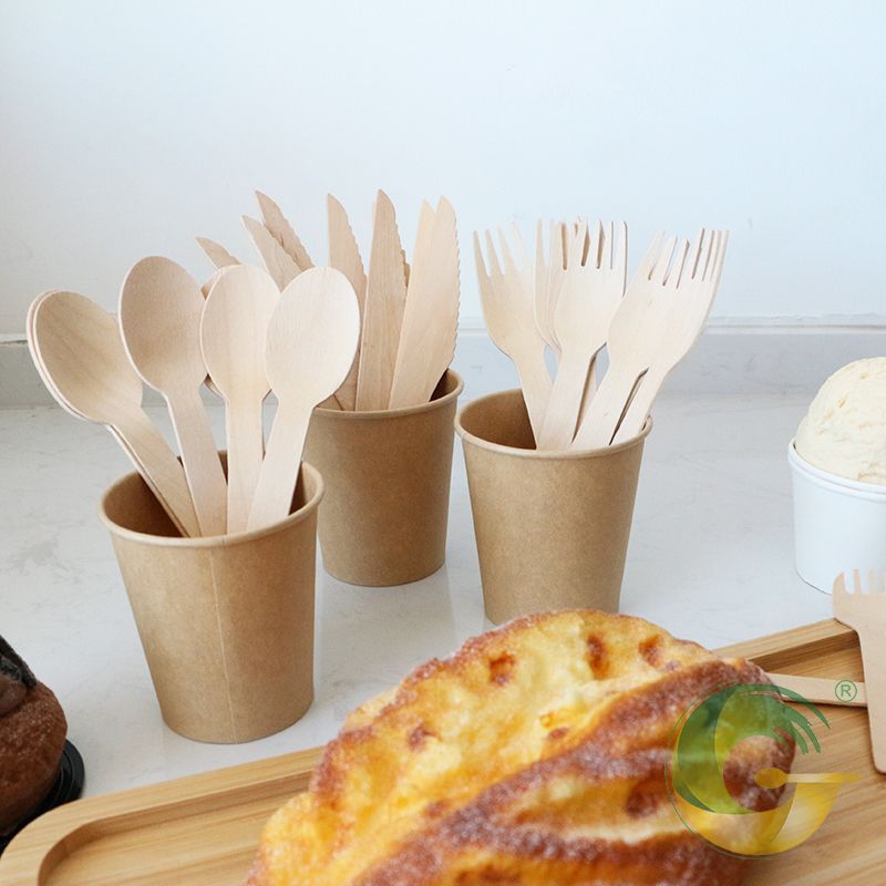 is wooden cutlery compostable