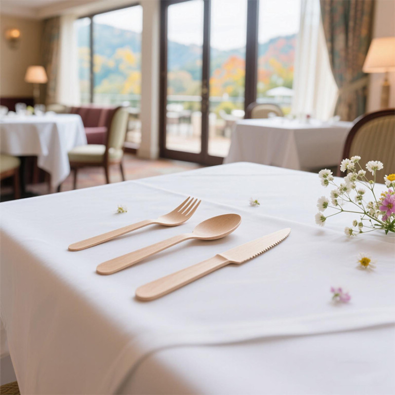 How to improve the hotel brand image through wooden tableware certification