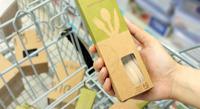FSC certified disposable wooden forks bulk order