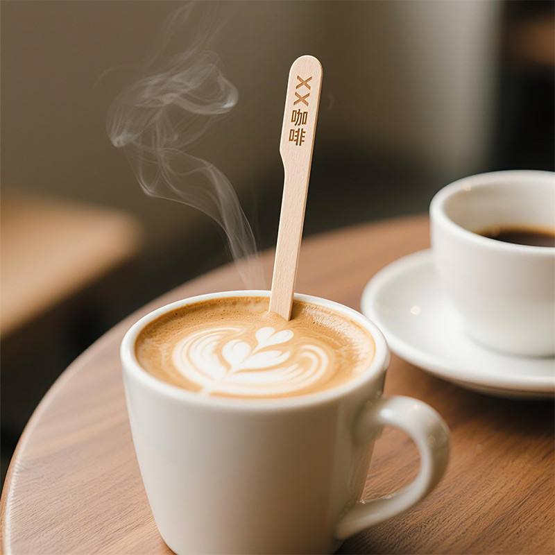 luxury wooden stir sticks for hotels