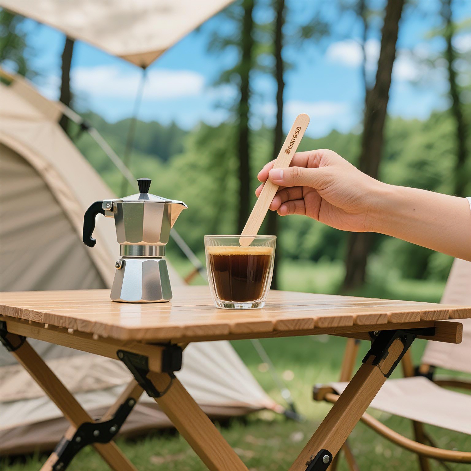 custom logo compostable stir sticks